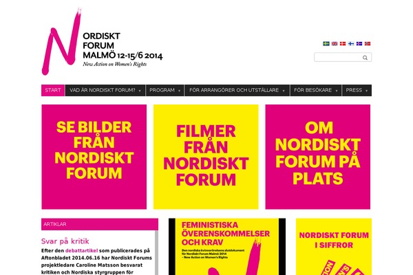 nf2014.org site used Blaskan-nf2014