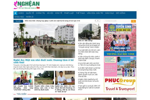 ngheannews.vn site used Naplus