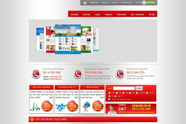 vietstar theme websites examples