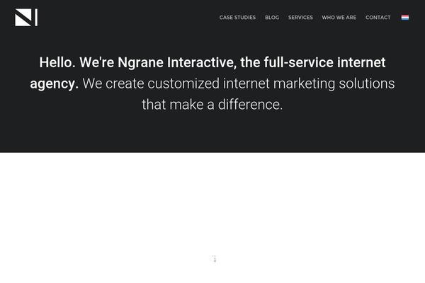ngrane.com site used Msocial
