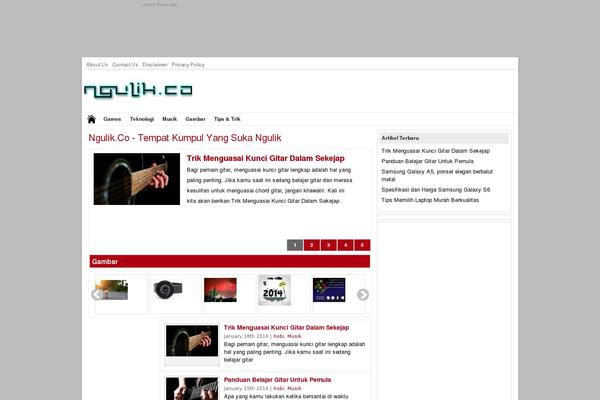 Newswp theme site design template sample