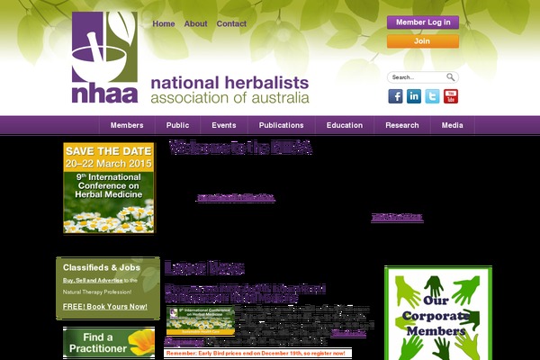 nhaa.org.au site used Nhaa