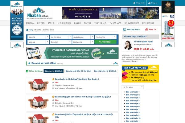 nhaban.net.vn site used Online Shop
