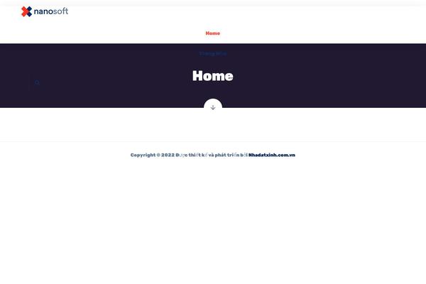 Nanosoft theme site design template sample
