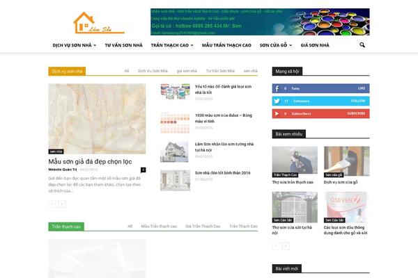 ColorMag theme site design template sample