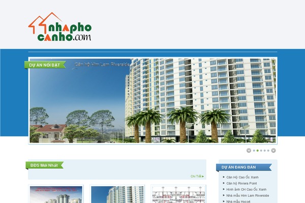 nhaphocanho.com site used Realtr