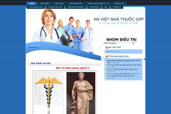 nhathuocanviet.com site used Health_theme_wp