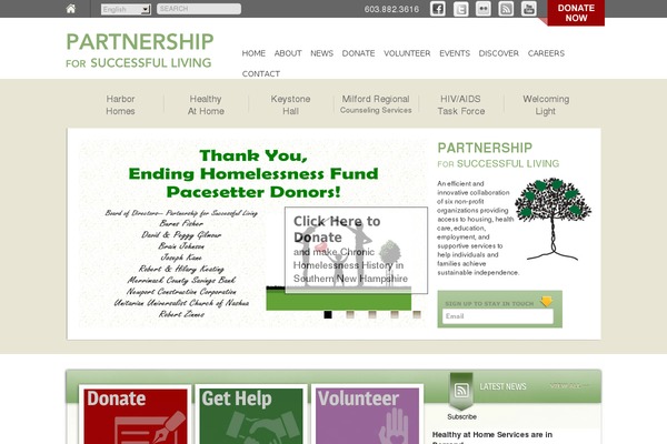 nhpartnership.org site used Psl