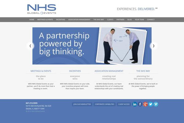 nhsglobalevents.com site used Nhs