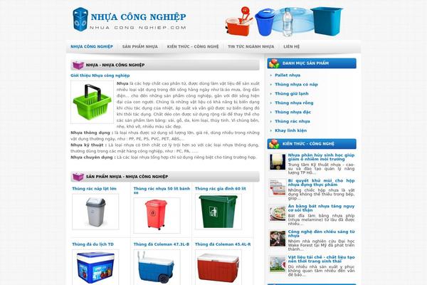 Ronix theme site design template sample