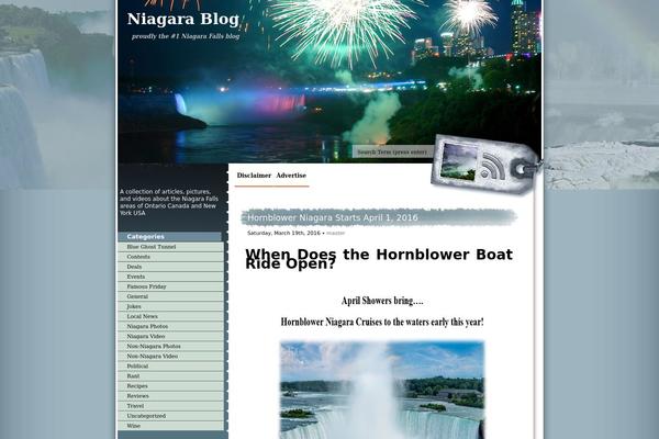 niagarablog.com site used Niagara