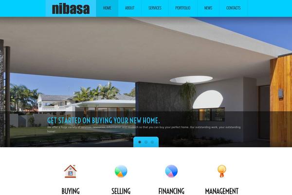 nibasa.com site used Theme1863