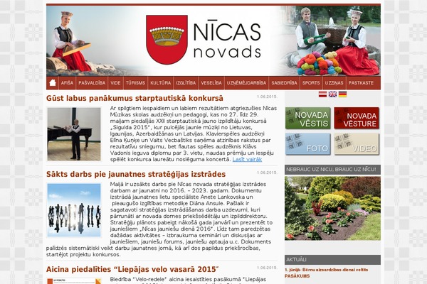 nica.lv site used Nica