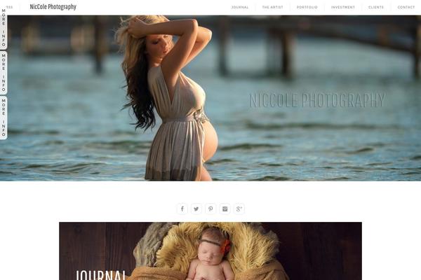 ProPhoto 5 theme site design template sample