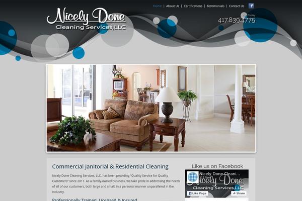 nicelydonecleaning.com site used Nicelydone