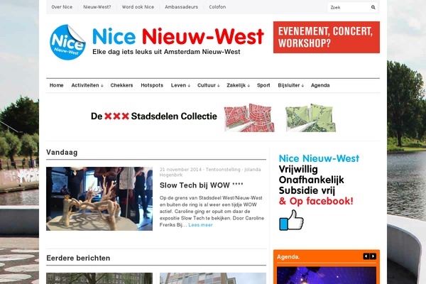 nicenieuwwest.nl site used Nicenieuwwest