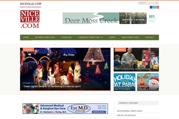 SmartMag theme site design template sample