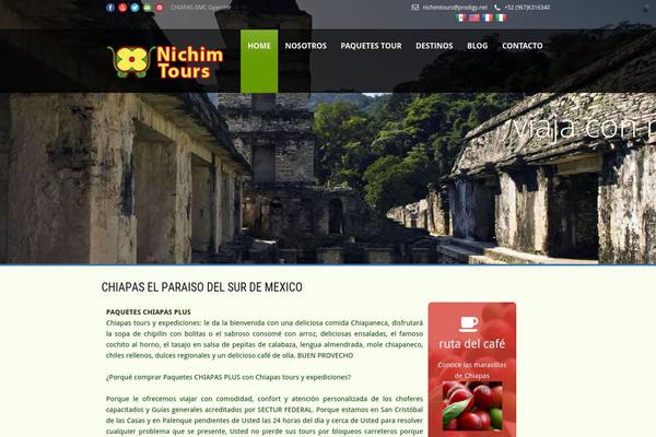 nichimtours.com.mx site used Packagetour