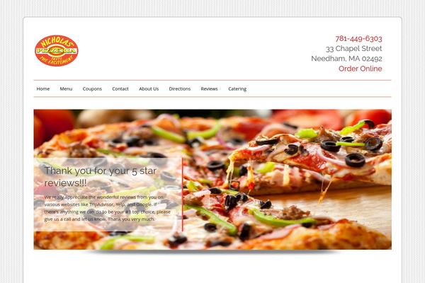 nicholaspizzeria.com site used ColorWay