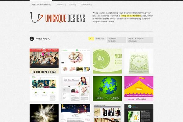 Yin & Yang theme site design template sample