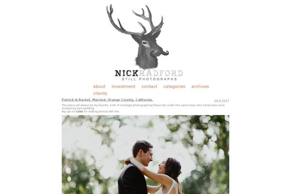 nick-radford.com site used Tofurious-21