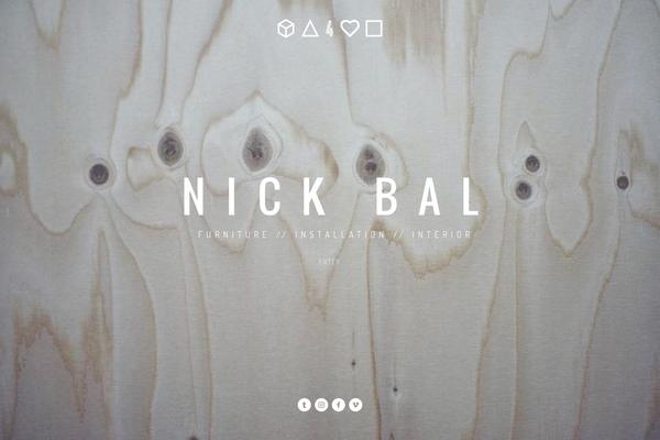 nickbal.com site used Oneup1.6