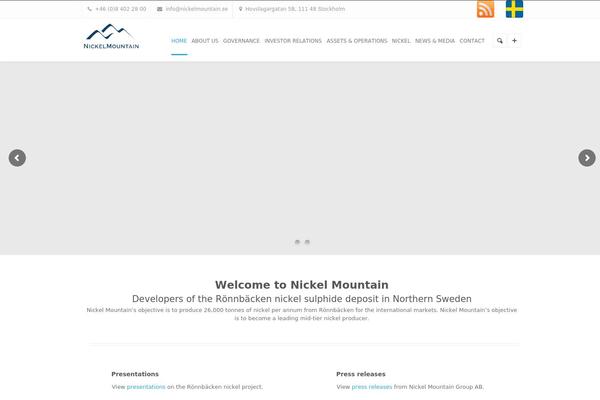 nickelmountain.se site used Nickelmountain