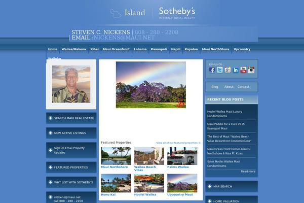 Site using Easing Slider plugin