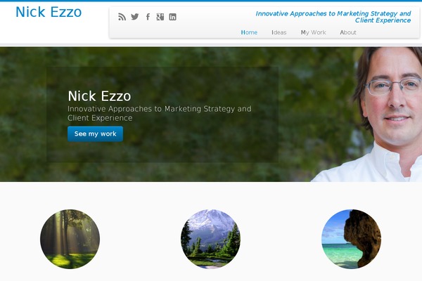 Customizr theme site design template sample