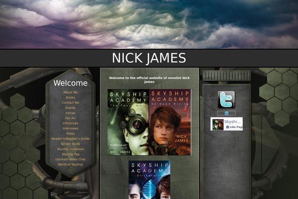 nickjamesbooks.com site used Atmospheric-augmentation.1.1
