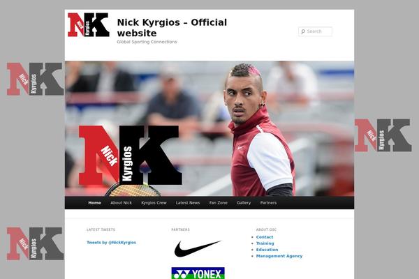 nickkyrgios.org site used Nk