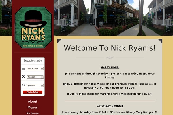 nickryans.com site used Newspaper Lite