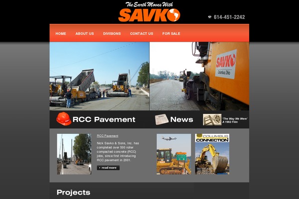 nicksavko.com site used Savko
