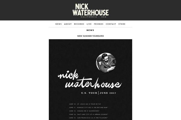 nickwaterhouse.com site used Waterhouse2