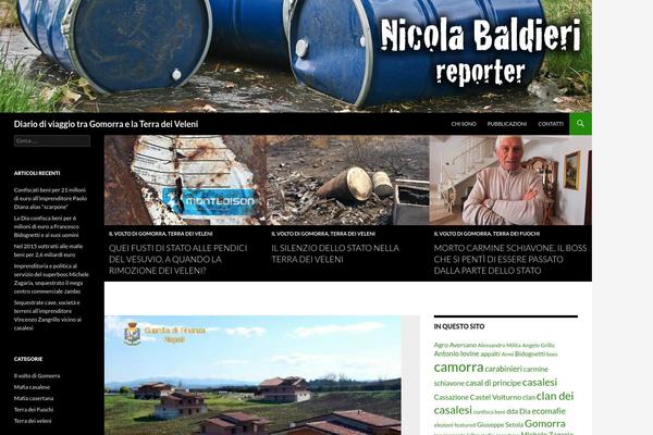 Twenty Fourteen theme site design template sample