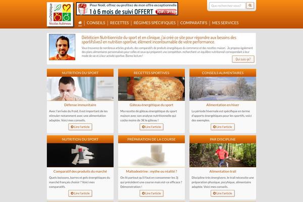 nicolas-aubineau.fr site used Responsive