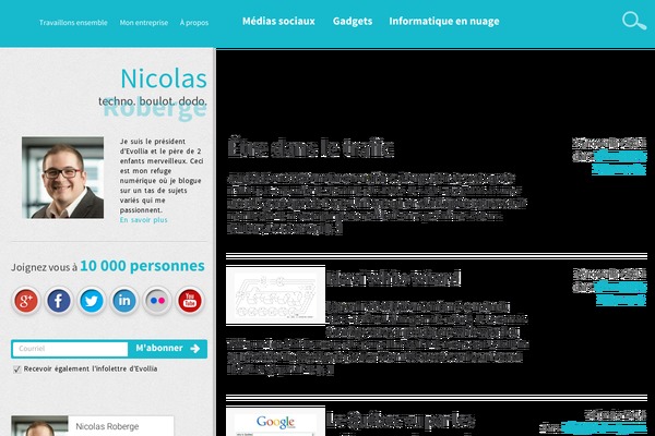 nicolasroberge.com site used Nroberge