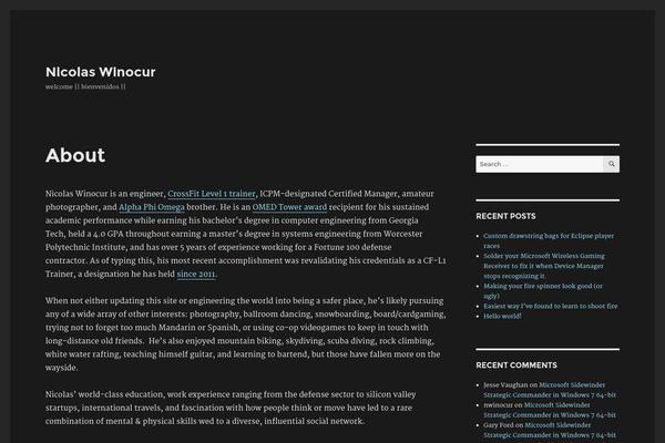 Twenty Twenty-Three theme site design template sample