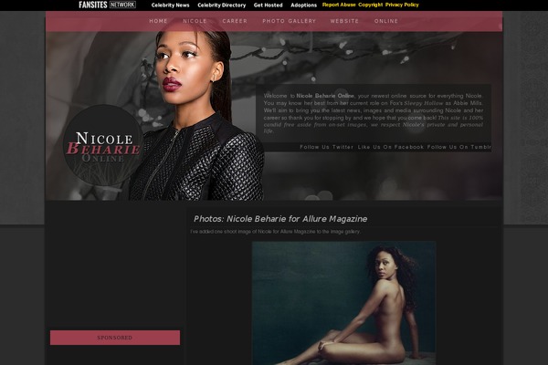 nicole-beharie.net site used Premade11