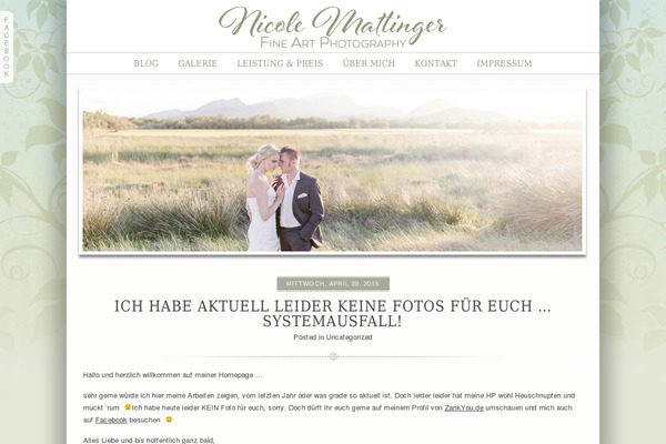 ProPhoto 5 theme site design template sample