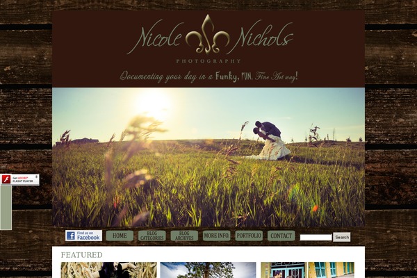 Prophoto4 theme site design template sample