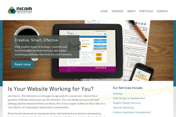 Enfold-child theme site design template sample