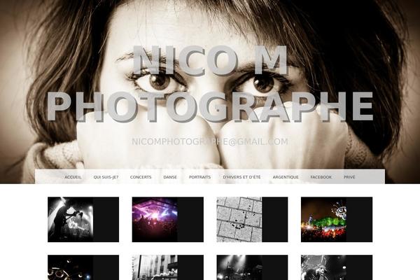 nicomphotographe.org site used Snaps