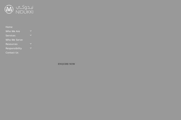 nidukki.com site used Nidukki