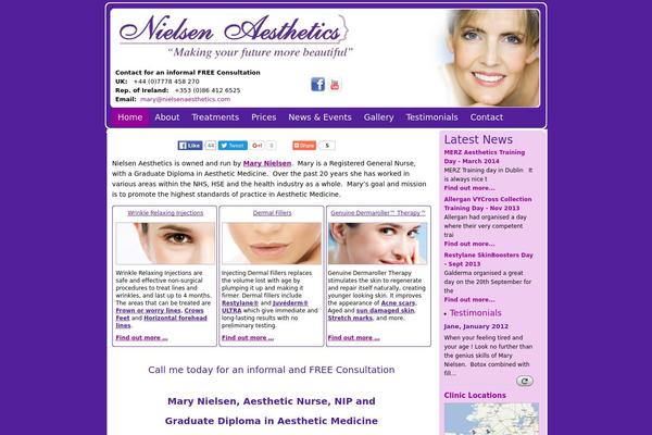 nielsenaesthetics.com site used Nielsen-aesthetics