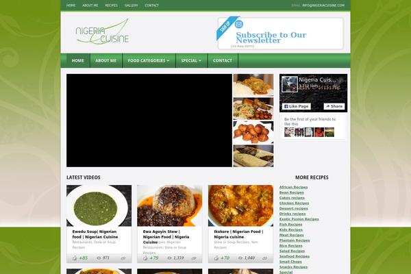nigeriacuisine.com site used Theme1765