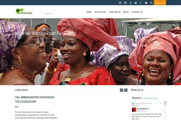 nigerianwomentrustfund.org site used Charitas