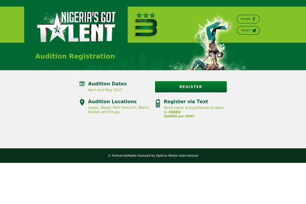 nigeriasgottalent.com site used Talent