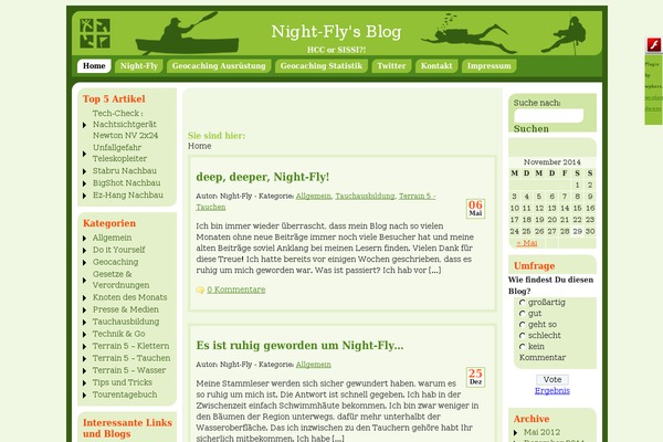 night-fly.com site used Babble