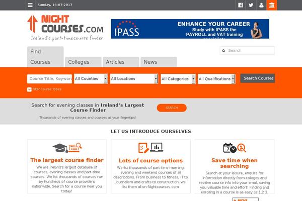nightcourses.com site used New3